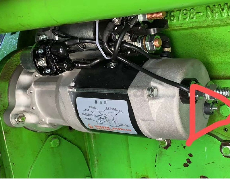 Motor de partida 1201862 para motor a gás Jenbacher