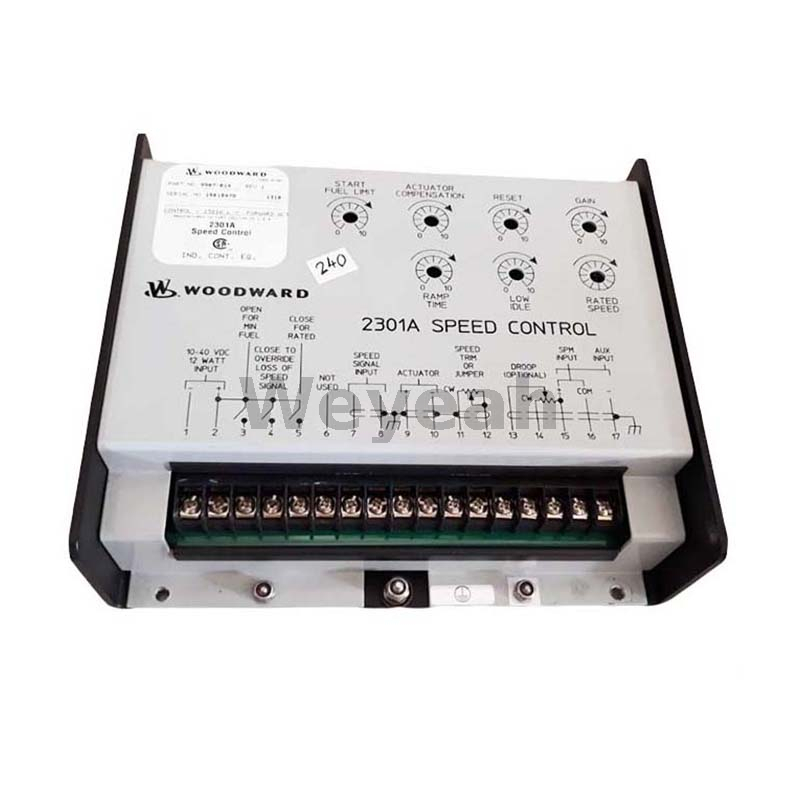2301A Controle de Velocidade 9907014 para Motor a Gás CAT 3500
